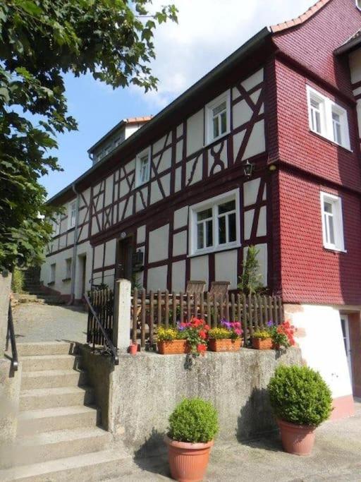 Ferienwohnung Tiererlebnishof Obermuehle Biebergemund Εξωτερικό φωτογραφία
